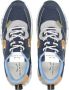 Voile blanche Blauwe Lage Veterschoenen Blauw Heren - Thumbnail 12