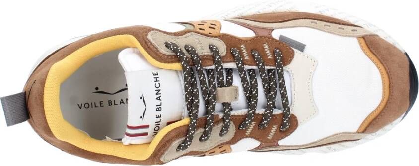 Voile blanche Sneakers Bruin Brown Heren
