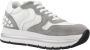 Voile blanche Suede and technical fabric sneakers Maran S Gray Dames - Thumbnail 5