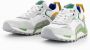 Voile blanche Heren Sneakers Bholt Leer en Stof Multicolor Heren - Thumbnail 12