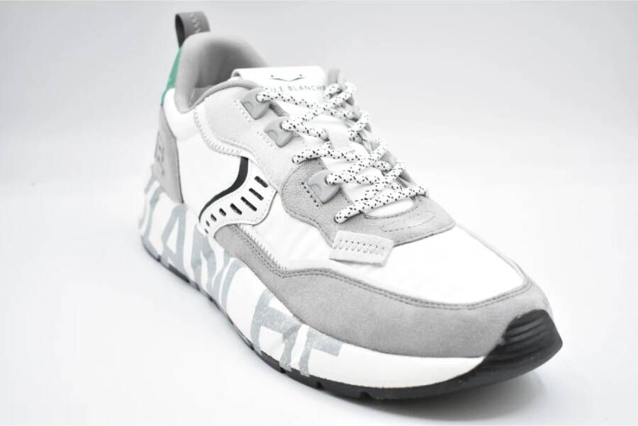 Voile blanche Grijze Platte Schoenen Club 01 Grijs Heren