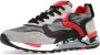 Voile blanche Grijze Sneakers voor Heren Multicolor Heren - Thumbnail 2