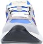 Voile blanche Leren en stoffen sneakers voor heren Grijs Heren - Thumbnail 7