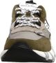Voile blanche Groene textiel sneakers voor heren Groen Heren - Thumbnail 7