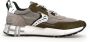 Voile blanche Groene textiel sneakers voor heren Groen Heren - Thumbnail 3