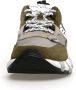 Voile blanche Groene textiel sneakers voor heren Groen Heren - Thumbnail 4