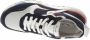 Voile blanche Blauwe Sneakers met Leren en Stoffen Voering Blauw Heren - Thumbnail 2