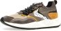 Voile blanche Grijze Club18 Suede Nylon Herenschoenen Grijs Heren - Thumbnail 4