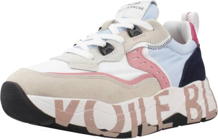 Voile blanche Sneakers Multicolor Brown Dames