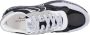 Voile blanche Leather and fabric sneakers Shine. Black Heren - Thumbnail 11