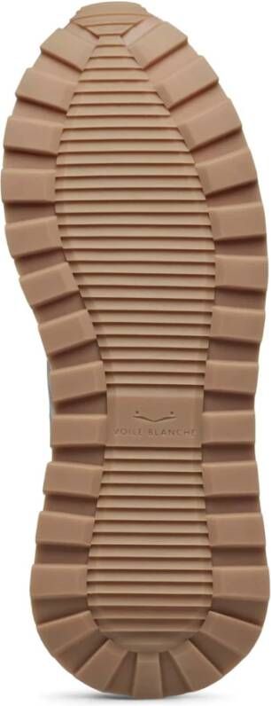 Voile Blanche Sneakers van leer en technische stof