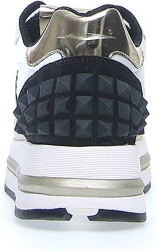 Voile blanche Witte Casual Textiel Sneakers Wit Dames