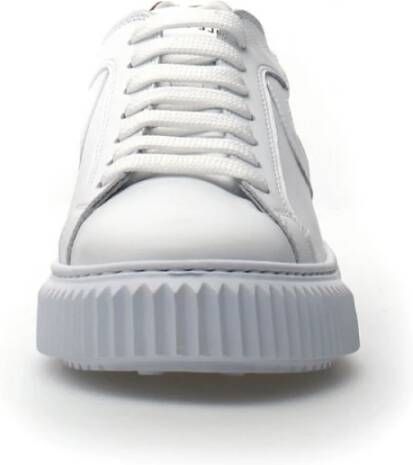 Voile blanche Lipari Calf White-Tobacco Sneakers Wit Dames