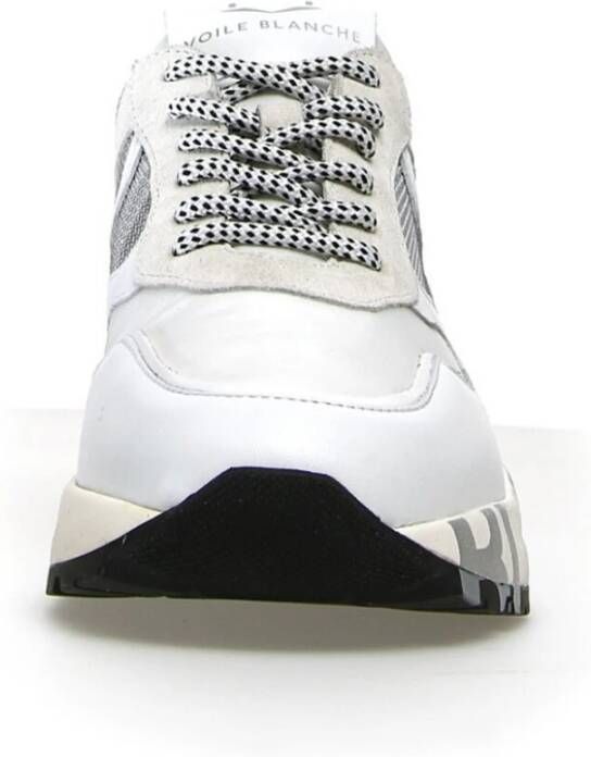 Voile blanche Dames Casual Witte Leren Sneakers Wit Dames