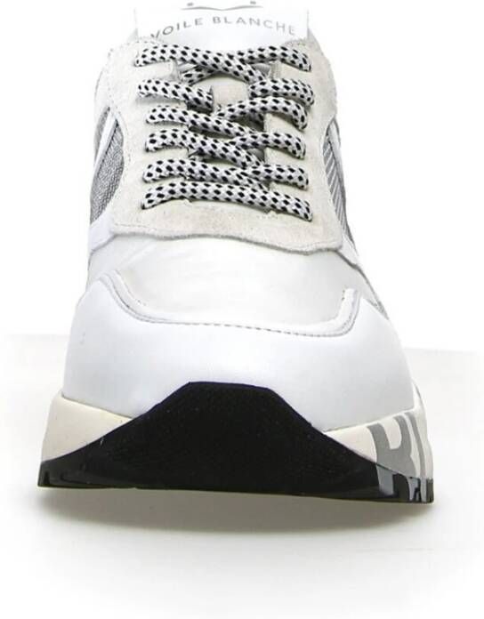 Voile blanche Dames Casual Witte Leren Sneakers Wit Dames