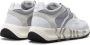 Voile blanche Casual Witte Leren Sneakers met 4cm Rubberen Zool White Dames - Thumbnail 2