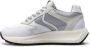 Voile blanche Casual Witte Leren Sneakers met 4cm Rubberen Zool White Dames - Thumbnail 5