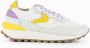 Voile blanche Witte Casual Textiel Sneakers voor Vrouwen White Dames - Thumbnail 2