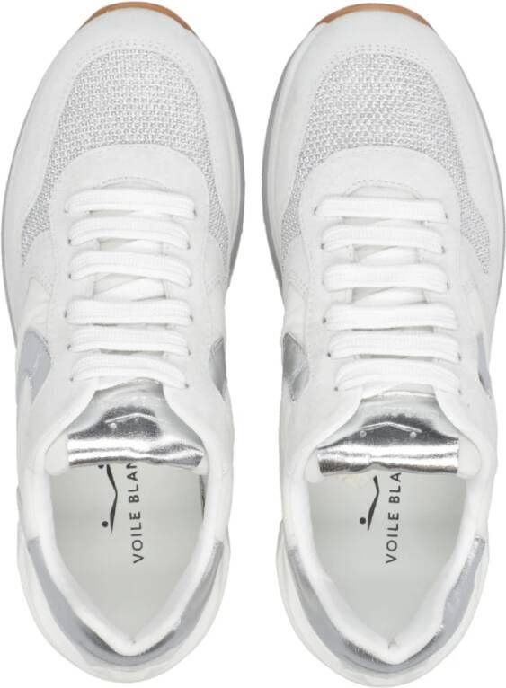 Voile blanche Sneakers Wit Dames