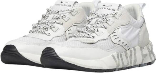 Voile blanche Lichtgewicht Mesh Sneakers Wit Heren