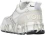 Voile blanche Leather and nylon sneakers Club01 White Heren - Thumbnail 4
