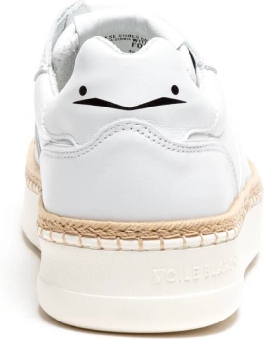 Voile blanche Witte Sneakers Wit Heren