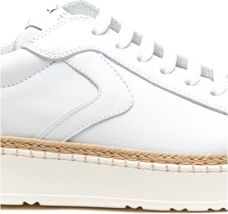 Voile blanche Witte Sneakers Wit Heren