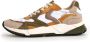 Voile blanche Sportieve Beige Sneakers Comfort Stijl Multicolor Heren - Thumbnail 5