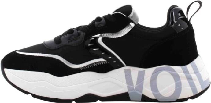 Voile blanche Stijlvolle lage sneakers Black Dames