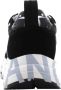 Voile blanche Zwarte Sneakers met Leren en Stoffen Voering Black Dames - Thumbnail 3