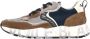 Voile blanche Suede and fabric sneakers Club01. Multicolor Heren - Thumbnail 2