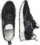 Voile blanche Suede and fabric sneakers Club01. Black Heren - Thumbnail 4