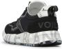 Voile blanche Suede and fabric sneakers Club01. Black Heren - Thumbnail 6
