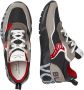 Voile blanche Suede and fabric sneakers Club01. Multicolor Heren - Thumbnail 3