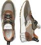 Voile blanche Groene Sneakers van Suède en Technische Stof Groen Heren - Thumbnail 6