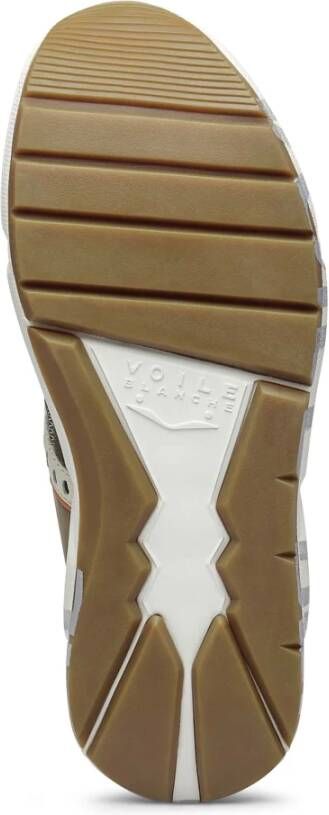 Voile blanche Suede and fabric sneakers Club01. Multicolor Heren