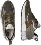 Voile blanche Suède Sneakers met Lichtgewicht Rubberen Zool Multicolor Heren - Thumbnail 4