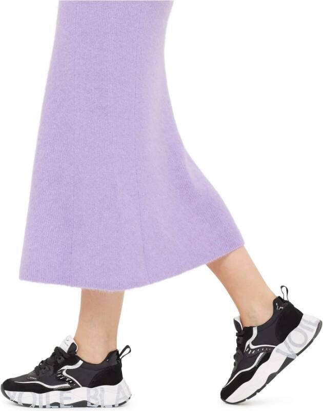 Voile blanche Suede and fabric sneakers Club105. Black Dames