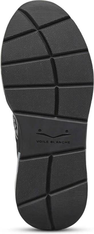 Voile blanche Suede and fabric sneakers Club105. Black Dames
