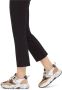 Voile blanche Bruine Sneakers met Leren en Stoffen Voering Brown - Thumbnail 3