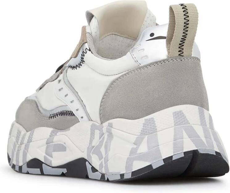 Voile blanche Suede and fabric sneakers Club105. Multicolor Dames