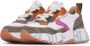 Voile blanche Suede and fabric sneakers Club105. Multicolor Dames - Thumbnail 4