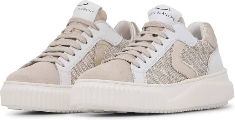 Voile blanche Suede and fabric sneakers Lipari Multicolor Dames