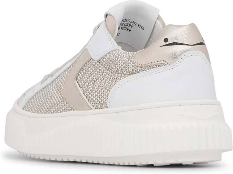 Voile blanche Suede and fabric sneakers Lipari Multicolor Dames