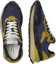 Voile blanche Suede and fabric sneakers Qwark Hype MAN Blue Heren - Thumbnail 7