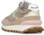 Voile blanche Suede and fabric sneakers Qwark Hype Woman Beige Dames - Thumbnail 11