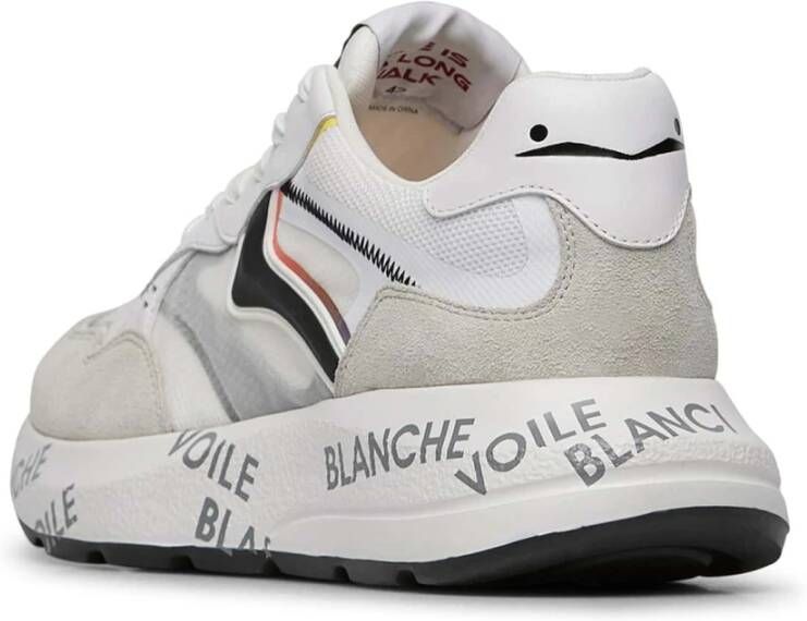 Voile blanche Suede and fabric sneakers Shine. Multicolor Heren