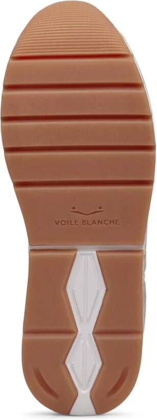 Voile blanche Suede and raffia sneakers Maran Beige Dames