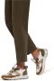 VOILE BLANCHE Lage Sneakers Heren Club01 Maat: 40 Materiaal: Leer Kleur: Beige - Thumbnail 4