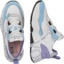 Voile blanche Suede and technical fabric sneakers Club105. Blue Dames - Thumbnail 3